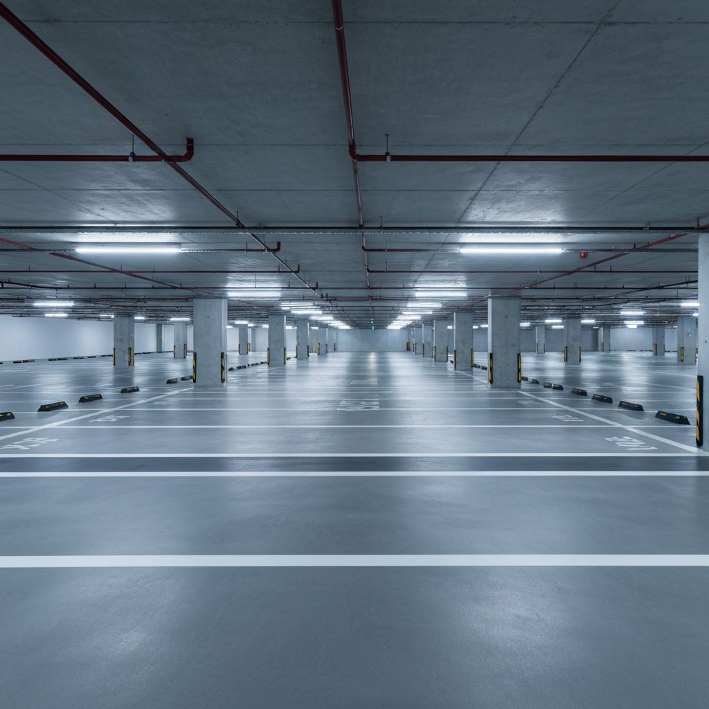 Modern parking facility